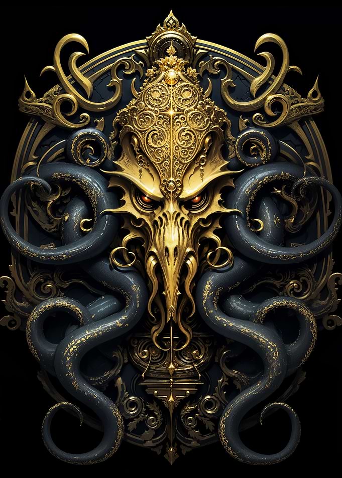 Golden Kraken King Monster