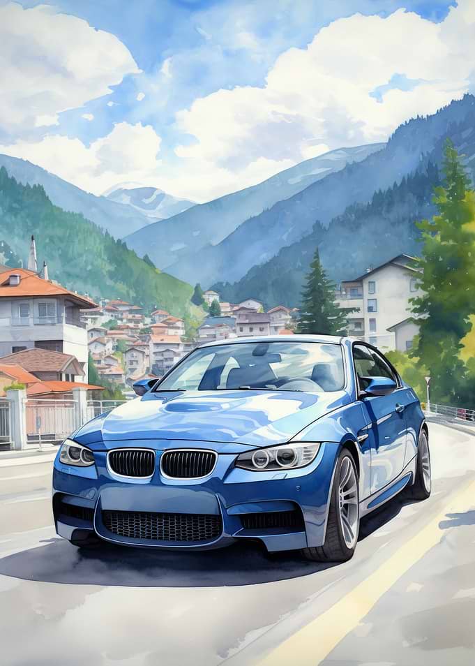 Car Watercolor