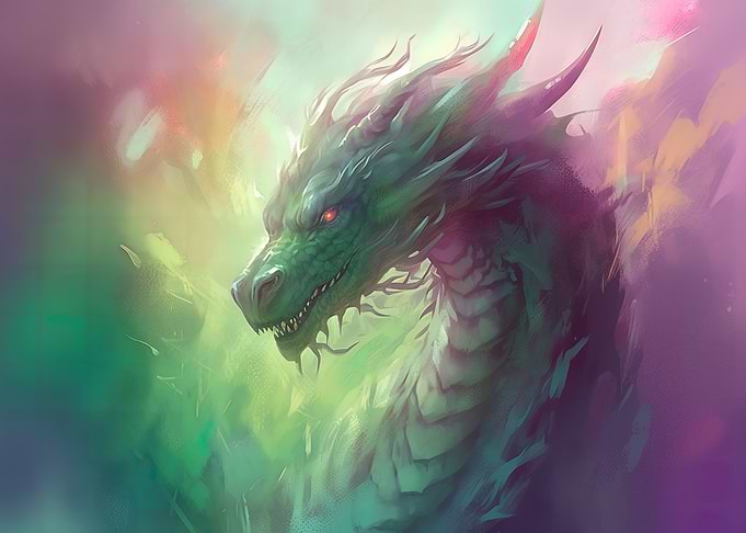 Mystical Haze Dragon