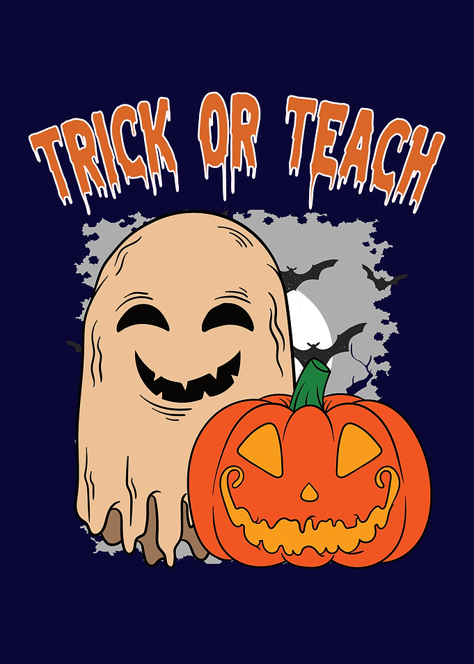 Funny Halloween Teacher