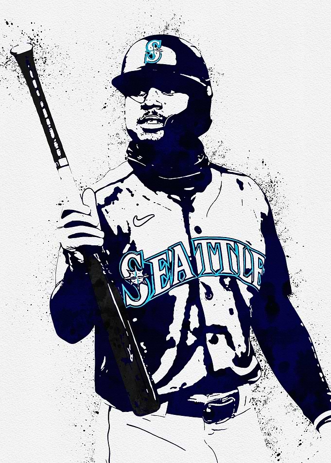 Kyle Lewis Painting