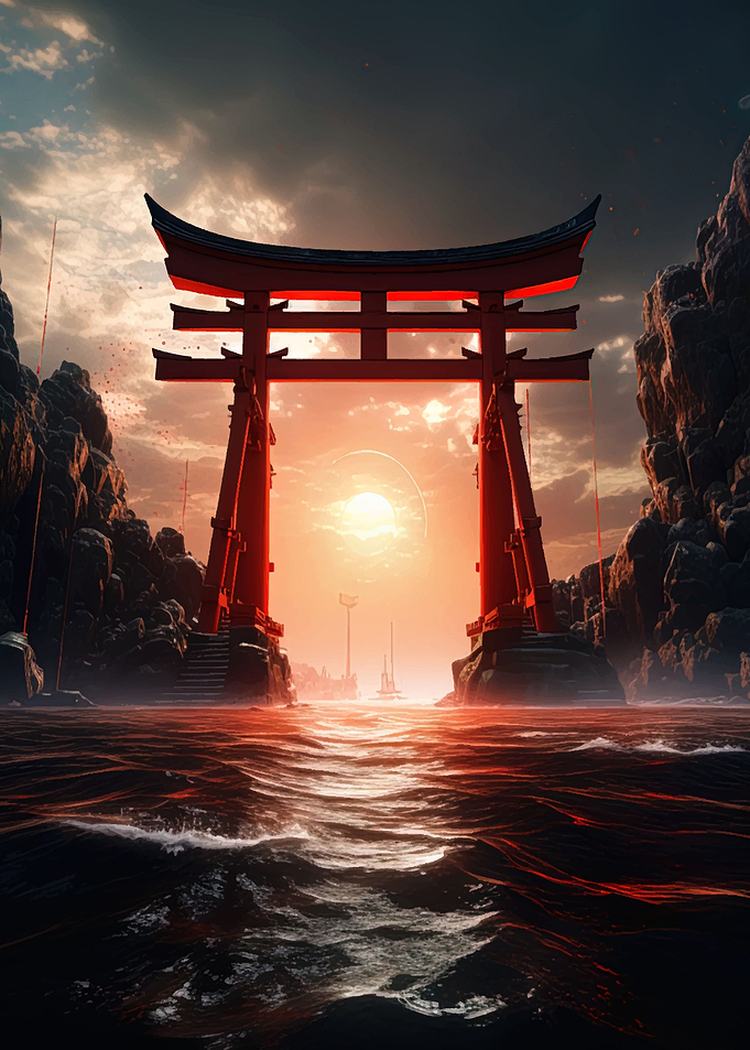 japanese torii gate