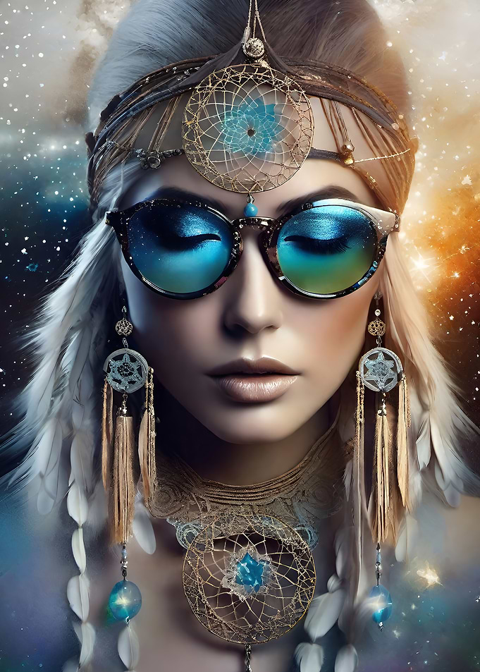 Woman Dream Catcher 1807