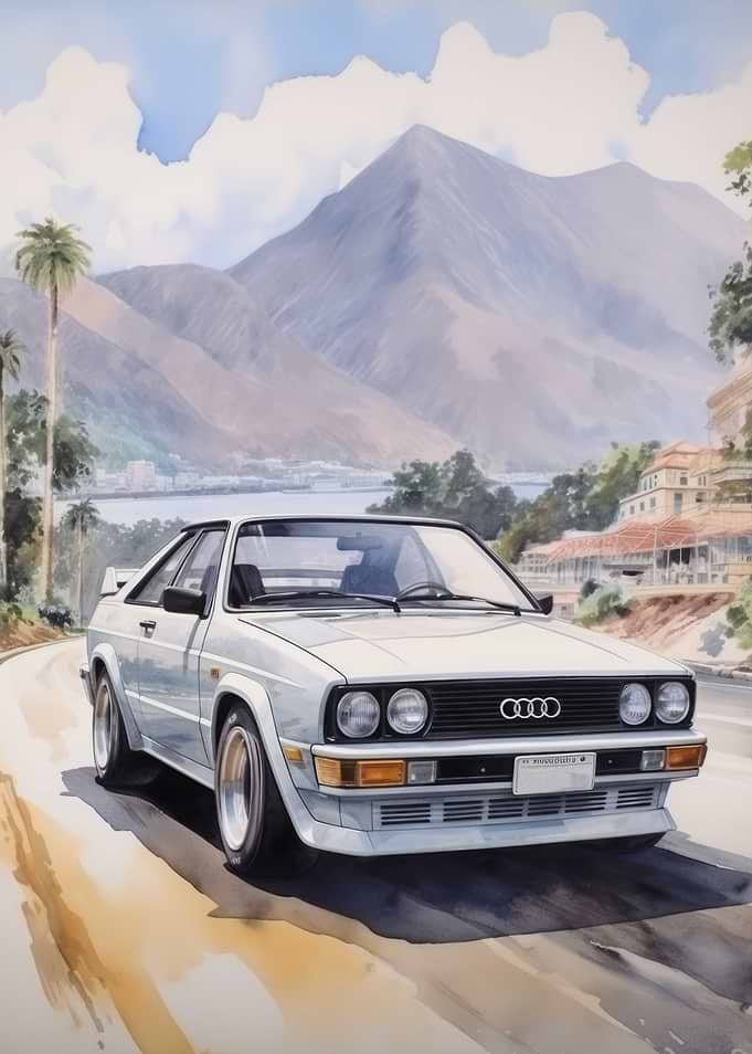 Car Watercolor