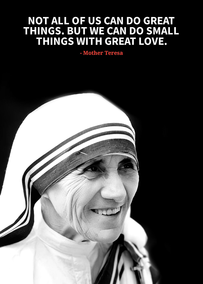Mother Teresa quote