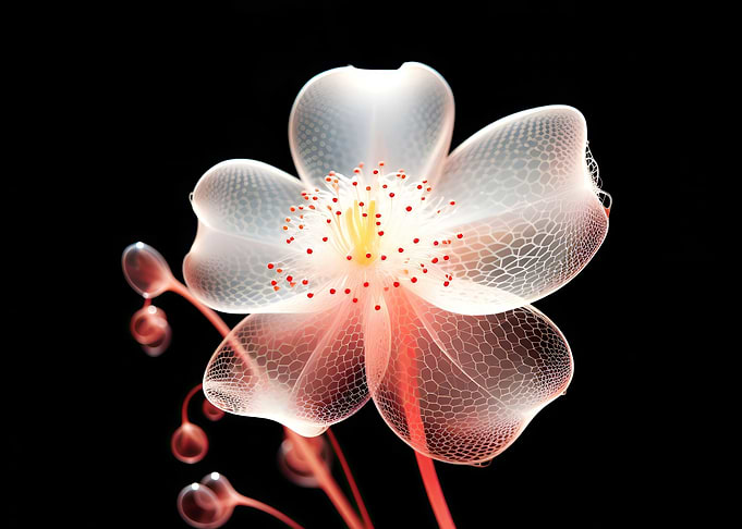 Pink Beautiful Flower Zen