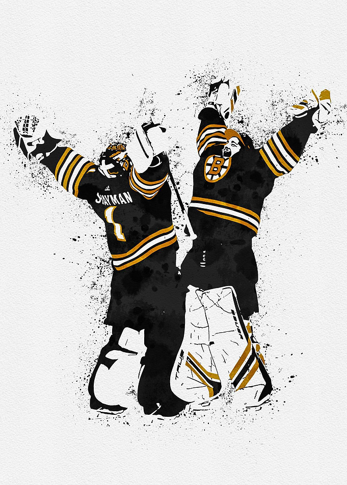 Swayman And Ullmark Paint
