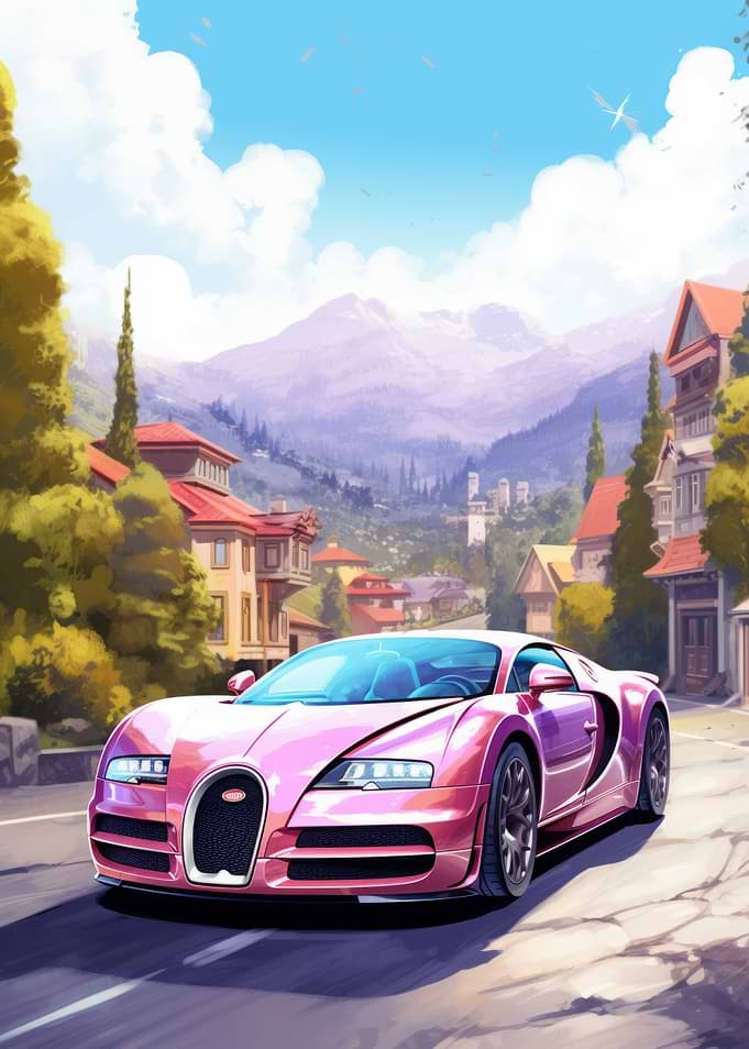 Car Watercolor