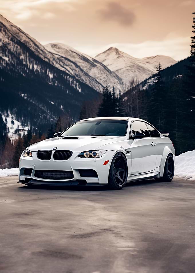Snow BMW