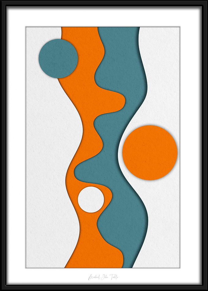 Abstract Flow Digital Art