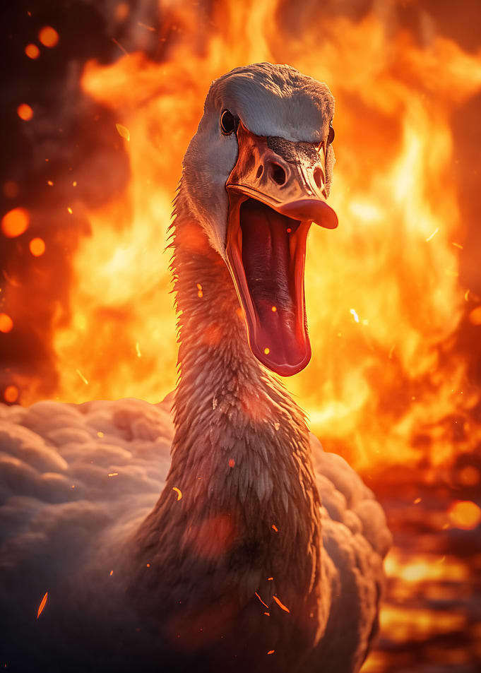 Savage Angry Goose Fire