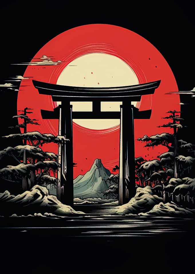 japanese torii gate