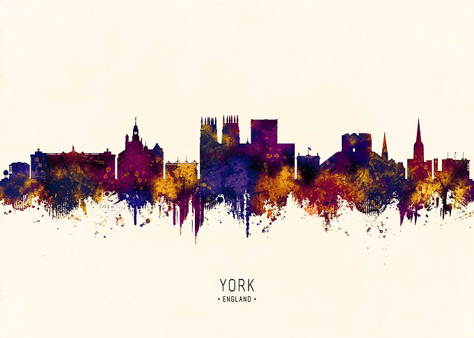 York England Skyline