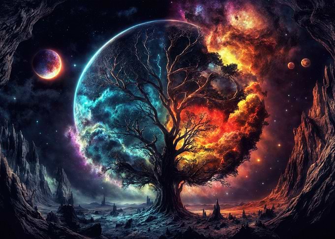 Space Fantasy Landscape