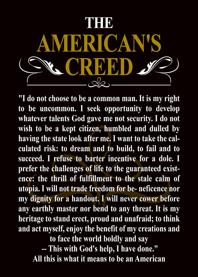 The American's Creed