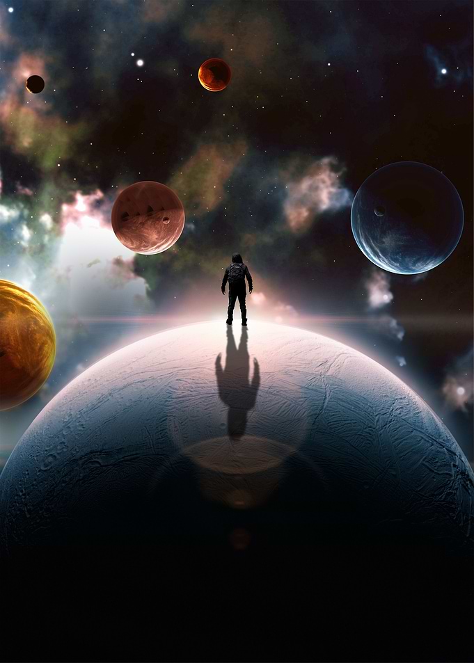 Man on Planet