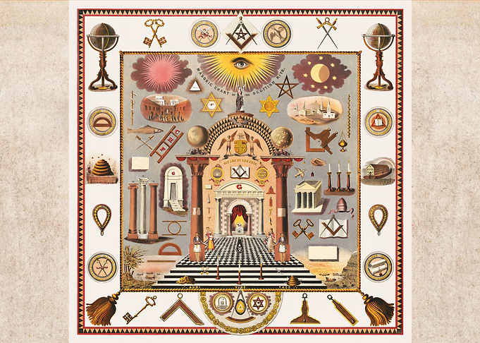 Masonic Scottish rite 1874