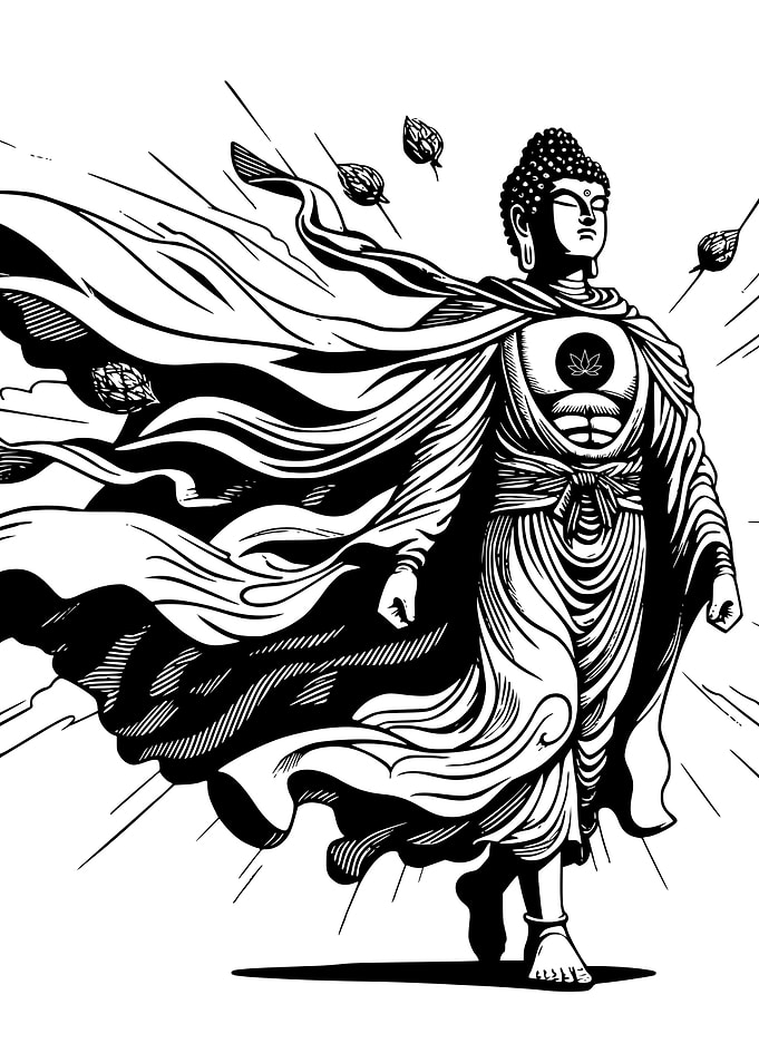 Om Man of Action zen