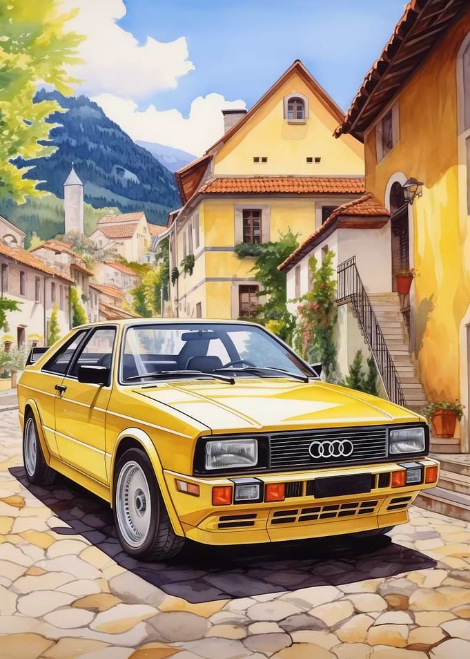 Car Watercolor