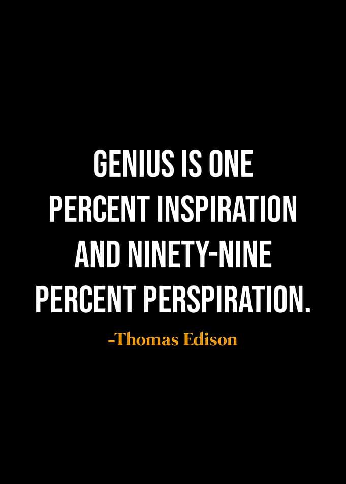 Thomas Edison quotes