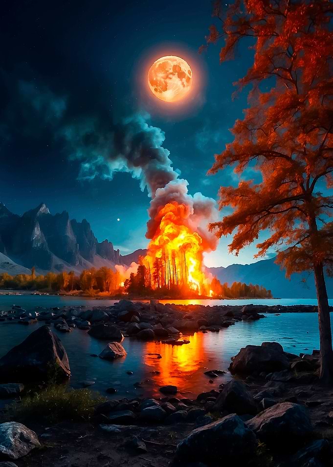 Fire Lake