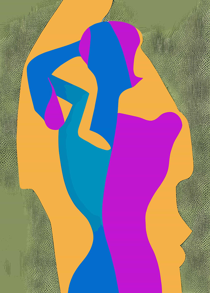 A contemporary feminine