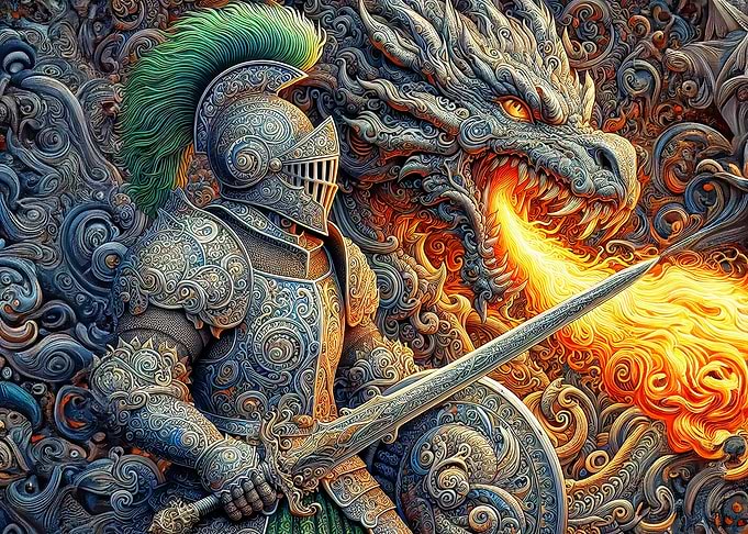 The Knight and the Dragon