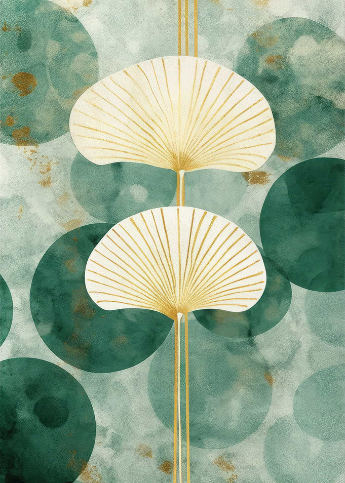 Abstract Gold Decor