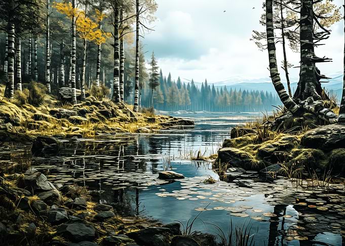 Tranquil Lakeside