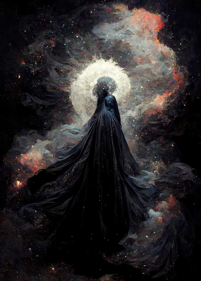 Dark celestial being