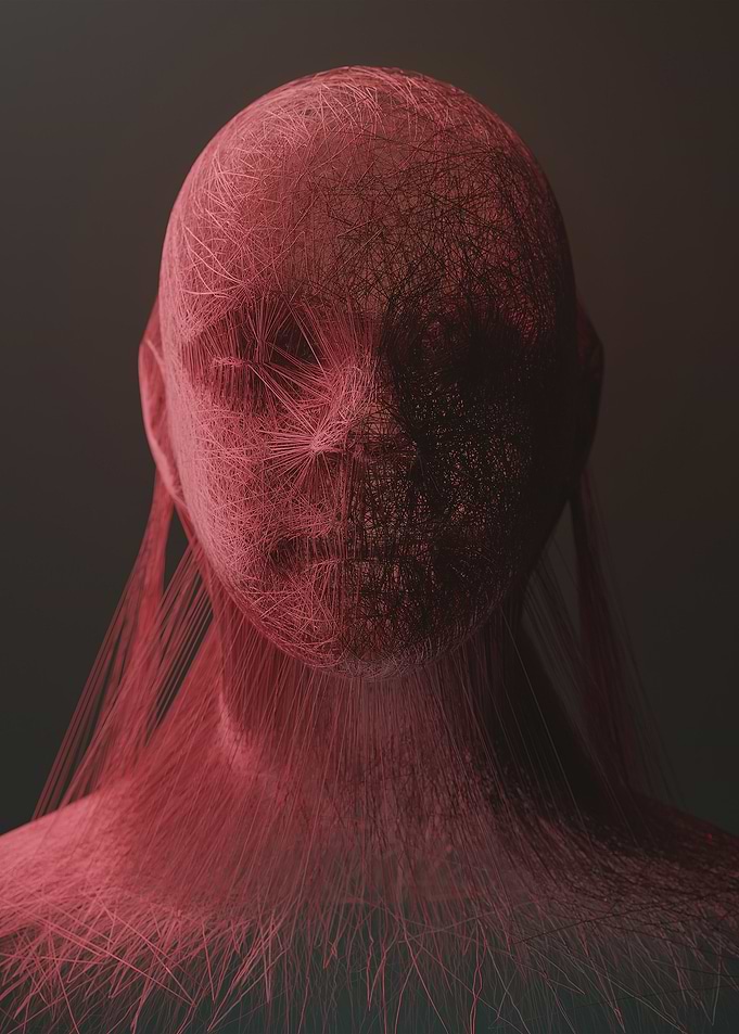 Abstract Head Portrait