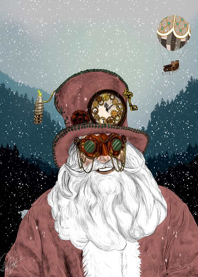 Steampunk Santa