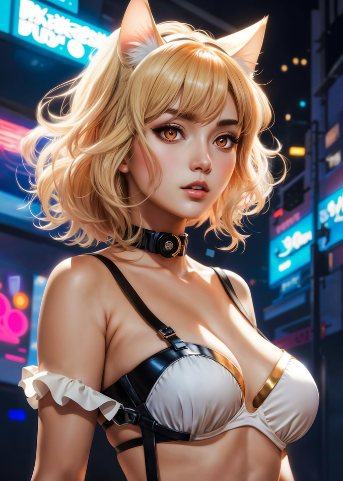 Blonde Cosplay Girl