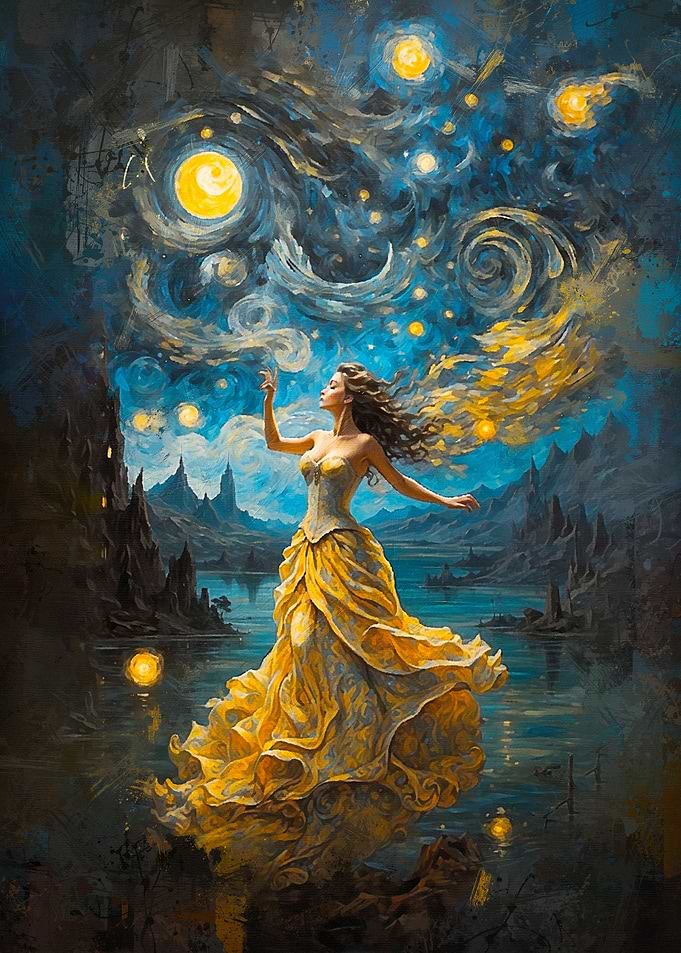 A Solo Symphony in Saffron