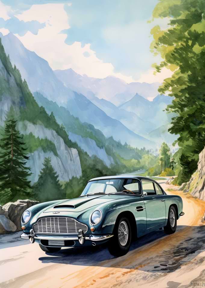Car Watercolor