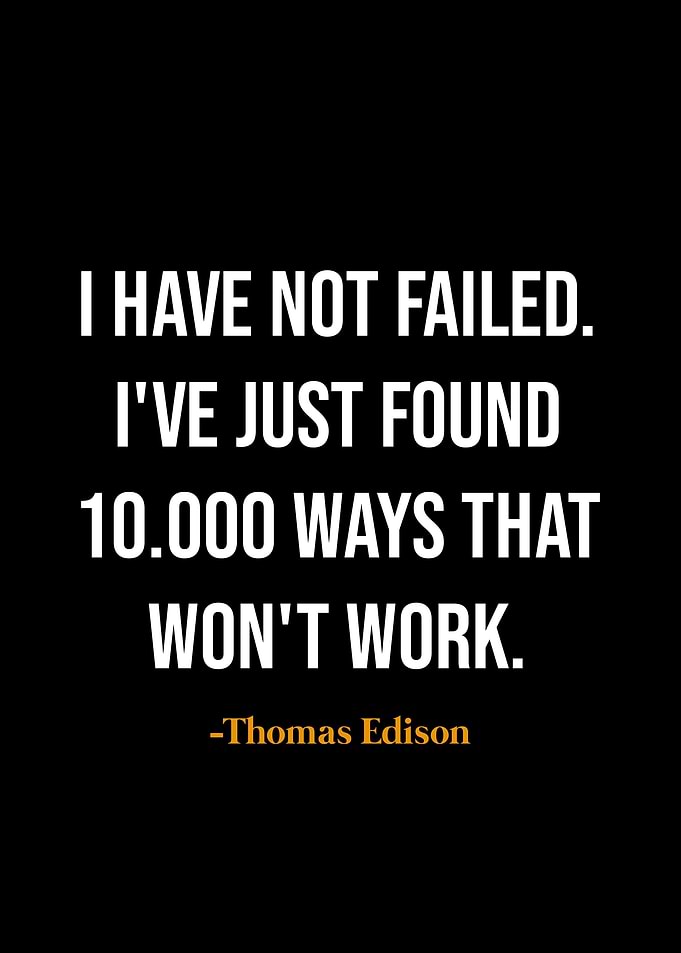 Thomas Edison quotes