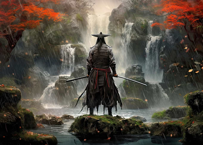 Samurai waterfalls scenic