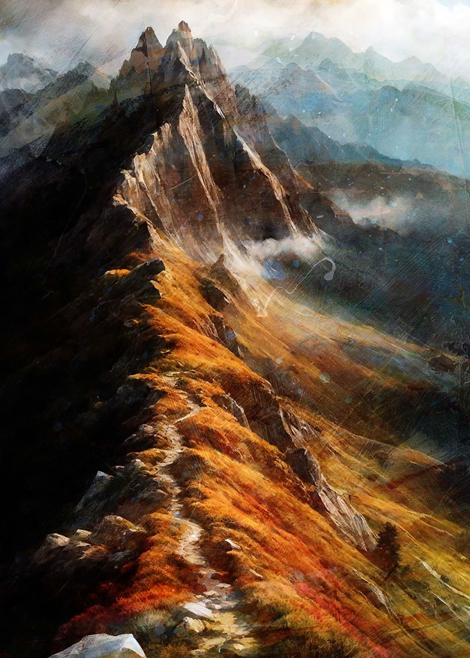 Path Through the Mountains