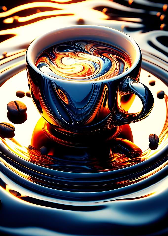 Coffee Cup Magic Spirit