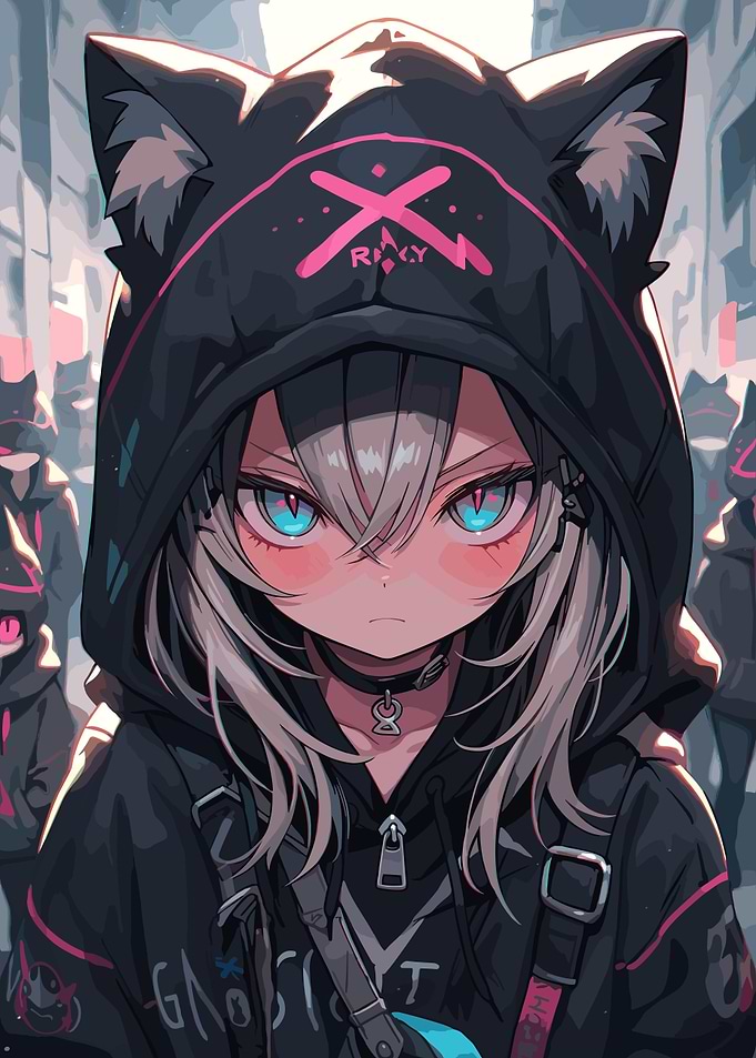 Anime Cat Girl