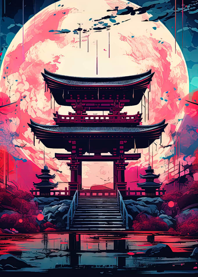 japanese gate anime