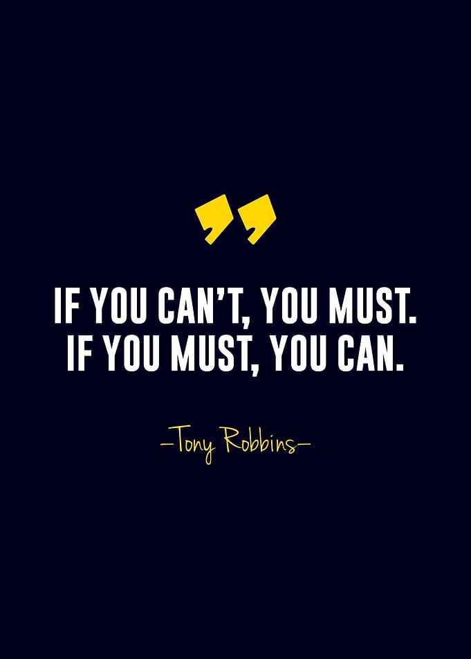 Tony Robbins quote
