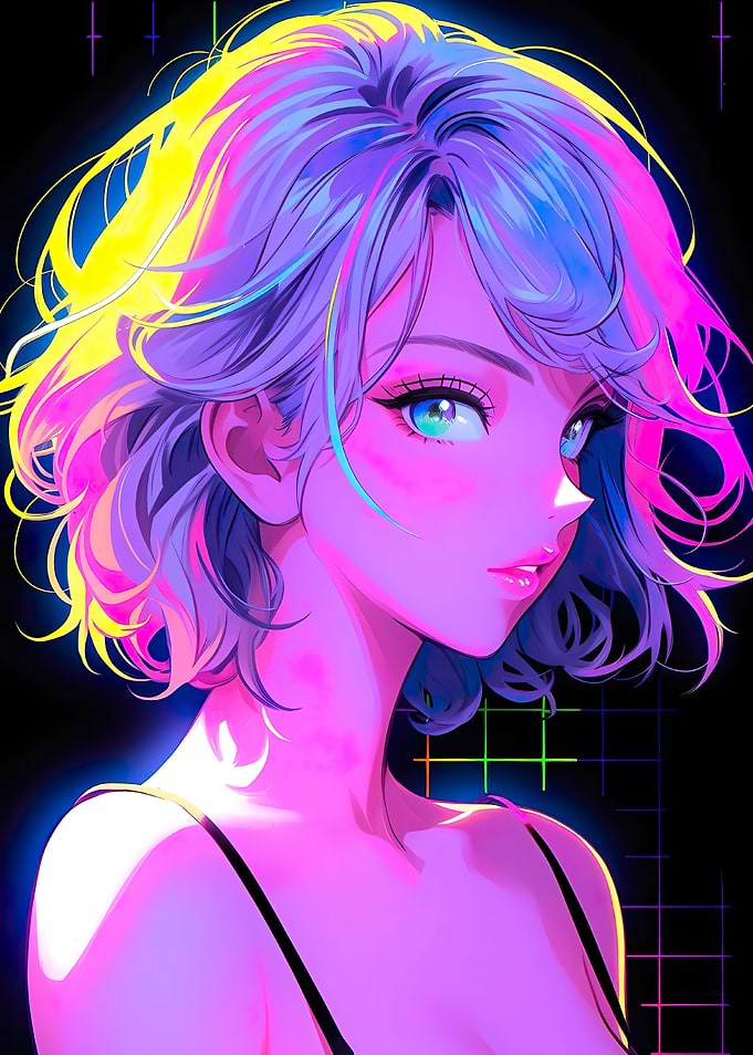 Anime Cute Girl Summer
