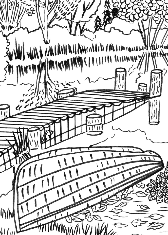 Boat By The Lake
