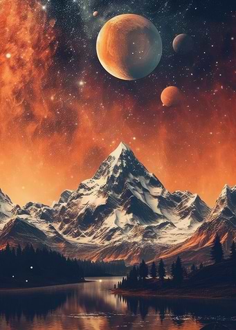 Mountains and Planets