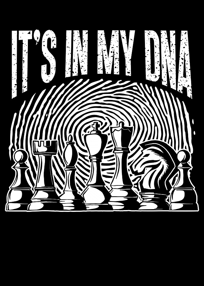 Chess figures dna