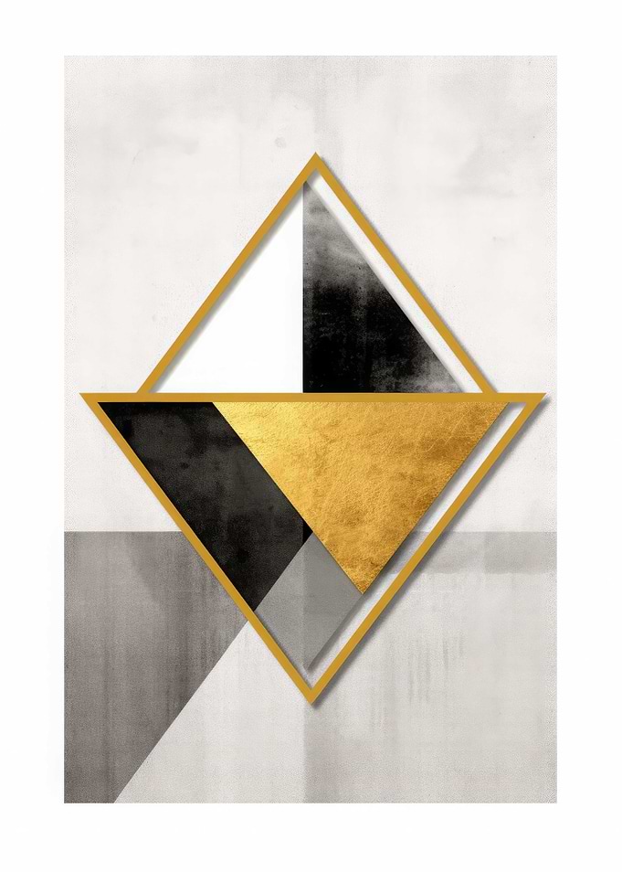 Bauhaus Gold Decor
