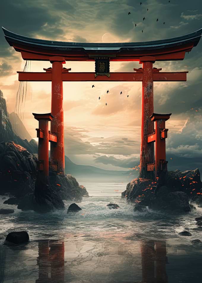 anime japanese gate