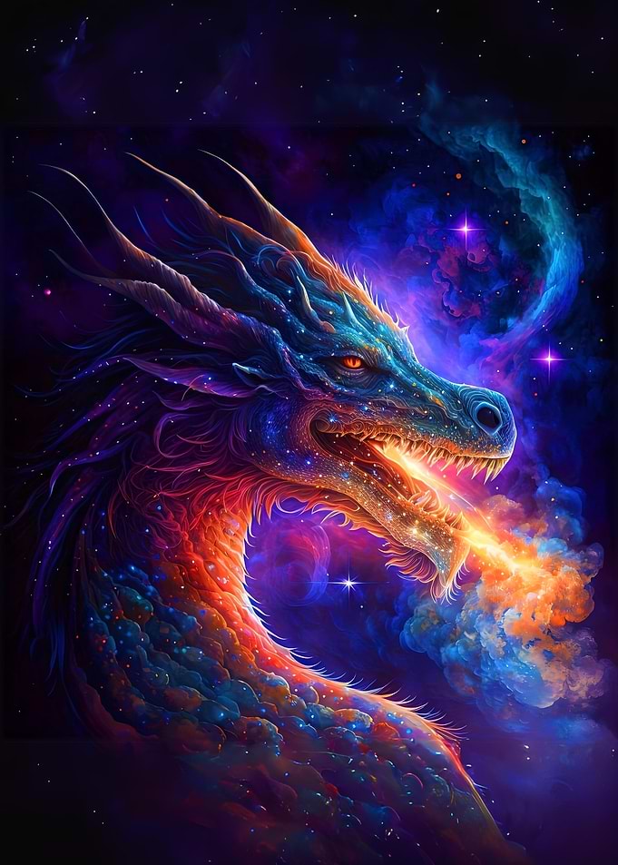 Dragon Galaxy Aesthetic