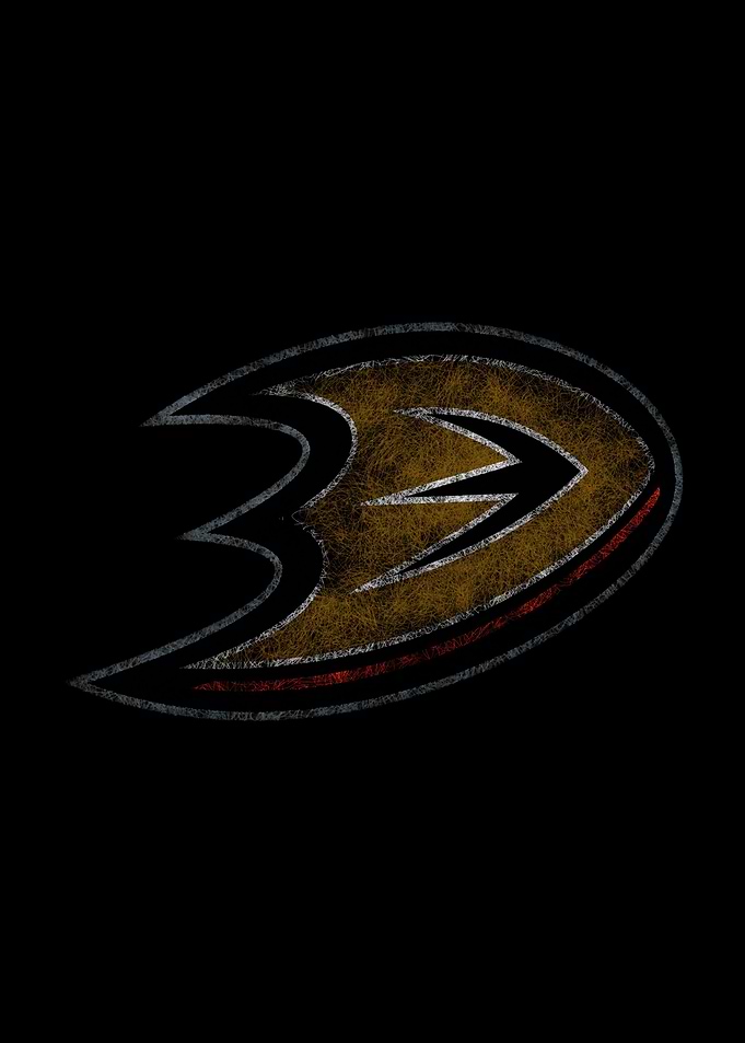 Anaheim Ducks Scribbles